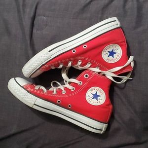 Red converse